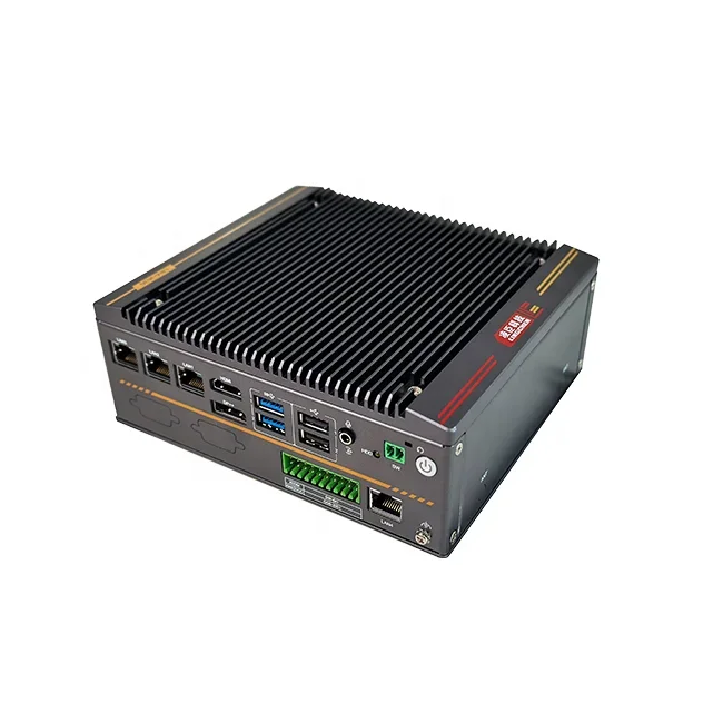 Eingebettetes Betriebssystem, hochzuverlässiges Computergerät, robust, lüfterlos, eingebetteter industrieller Mini-PC LBX-J630-D
