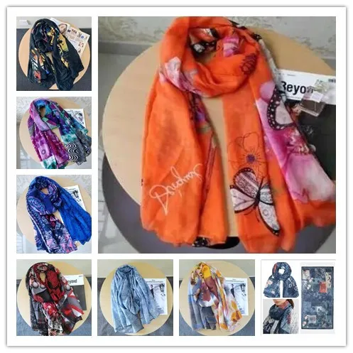 

Diplomatic Trade Original orders, Spanish fashion brands, new products, embroidered and printed multimodal large square scarves
