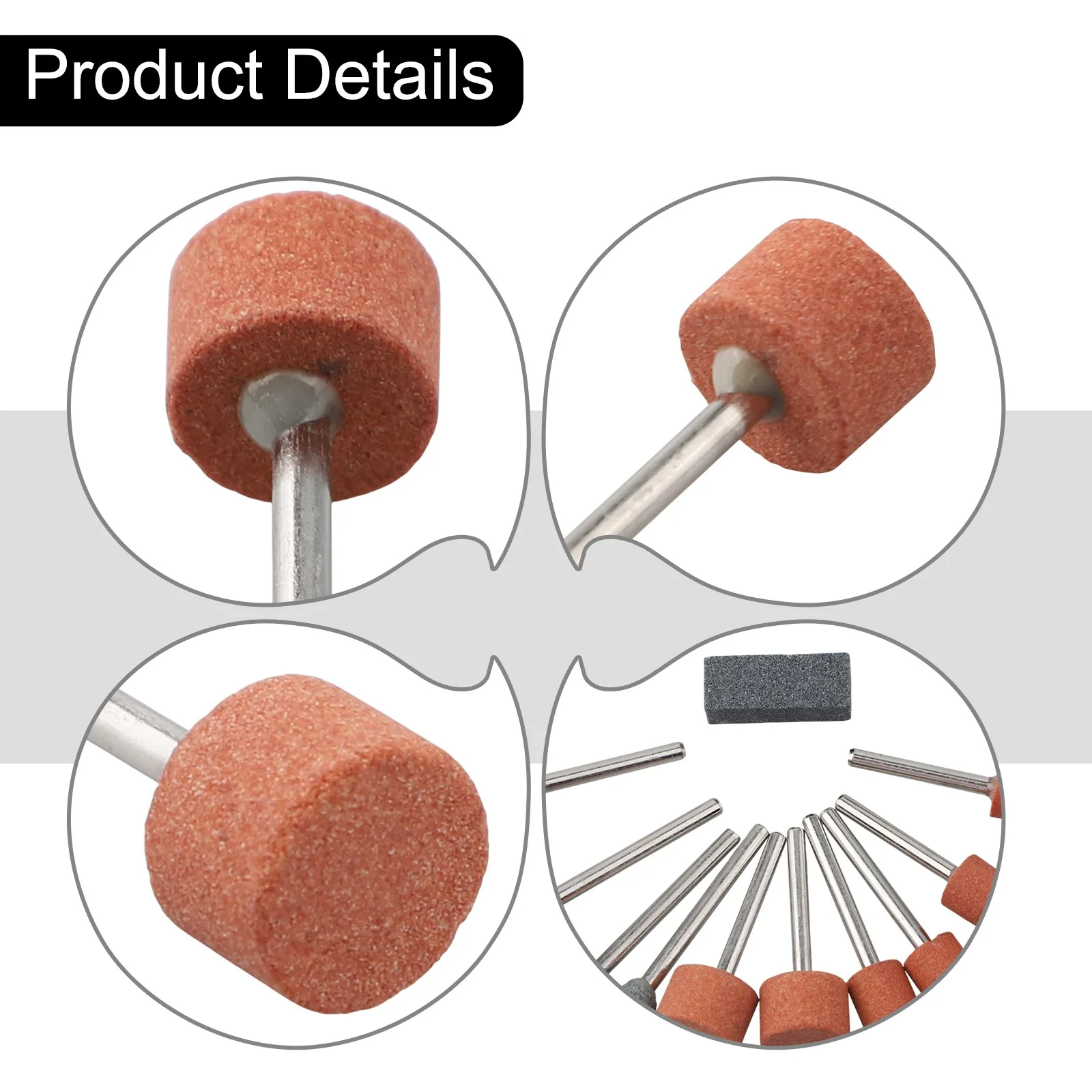 Metal Wood Grinder Grinding Head Set Versatile Polishing Kit For Metal Polishing Versatile Grinding Heads For Wood