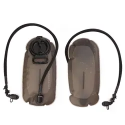 Emersongear 전술 TPU 2.5L 수화 주머니, 물 주머니, 사냥 하이킹 야외 스포츠 전투 휴대용 다크 브라운, EM5825