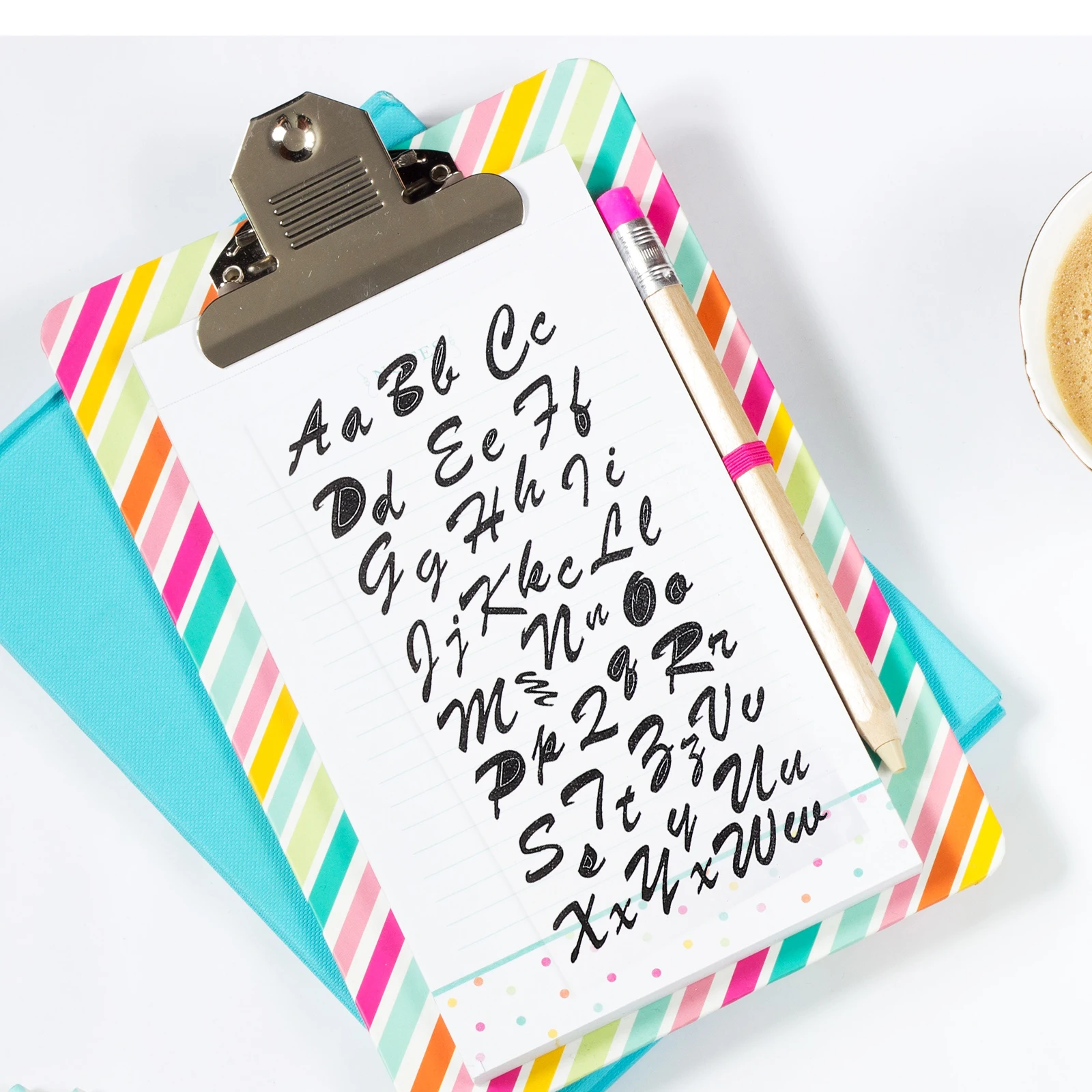 

1pcs 6 Sheets Alphabet Number Stickers Self Adhesive Letters Decals For Diy Organization Scrapbook Labeling Smooth Surfaces