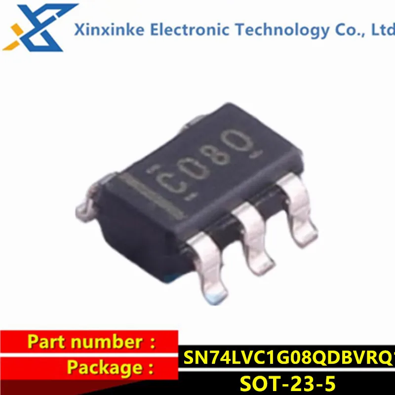

10PCS SN74LVC1G08QDBVRQ1 C08O SOT-23-5 Logic ICs Logic Gates Single 2-Input Positive-AND Gate Single-Function Gate Brand New