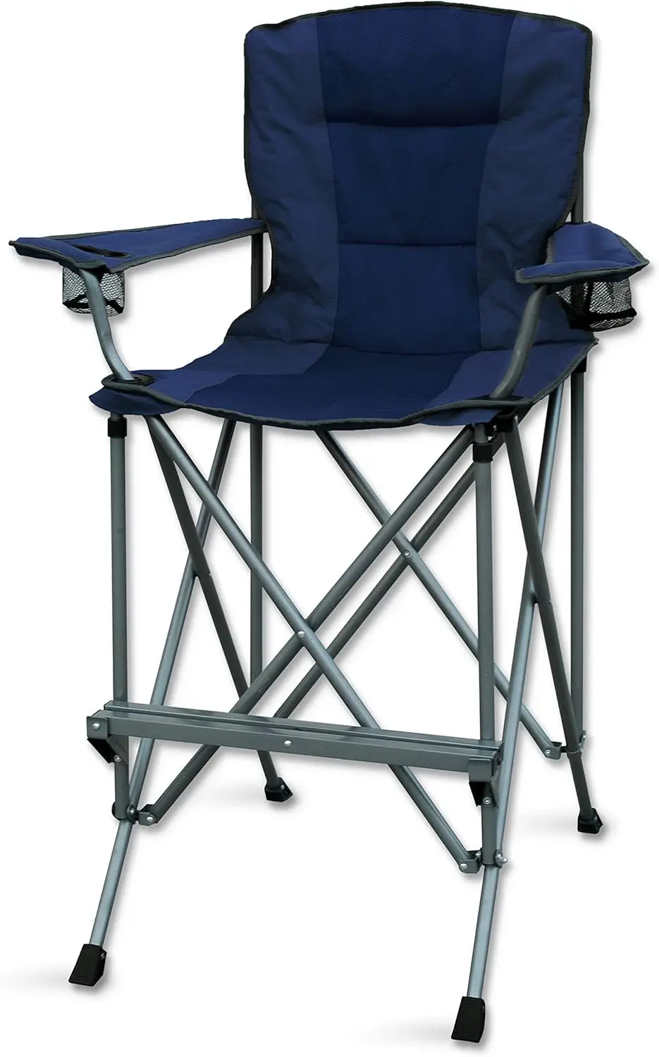 

Extra Tall Folding Chair - 31' Seat Height Director Chair for Camping, Home Patio and Sports - Portable and Collapsible with