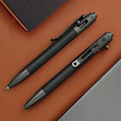 Çok fonksiyonlu taktik tükenmez kalem Tungsten çelik saldırı kafası acil cam kesici kendini savunma silah hayatta kalma malzemeleri
