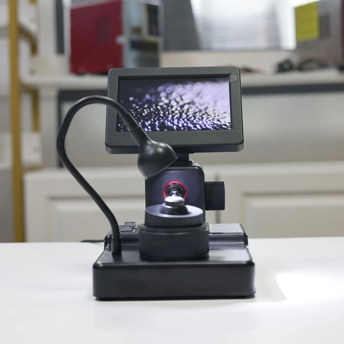 

HJ-1000 Portable Diamond Waist Code Microscope with Screen Waist Code Detection Magnifying Glass