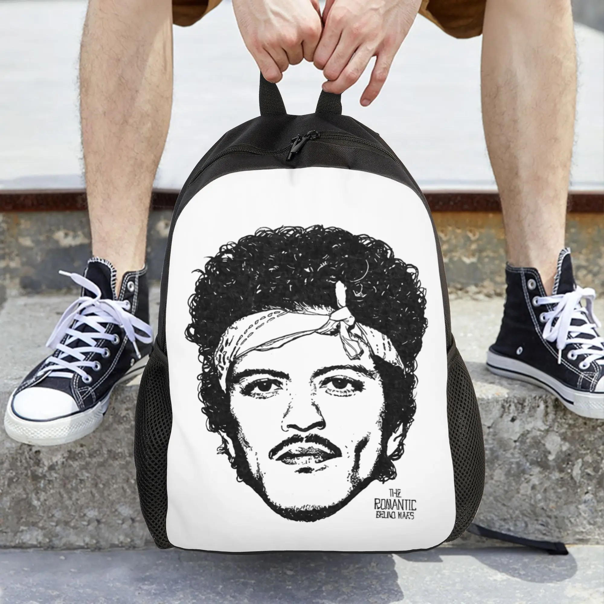 

Рюкзак The Romantic Tour Bruno Mars 2026 для женщин, повседневный школьный рюкзак для студентов, рюкзак для ноутбука, дорожная сумка через плечо для мальчиков и девочек