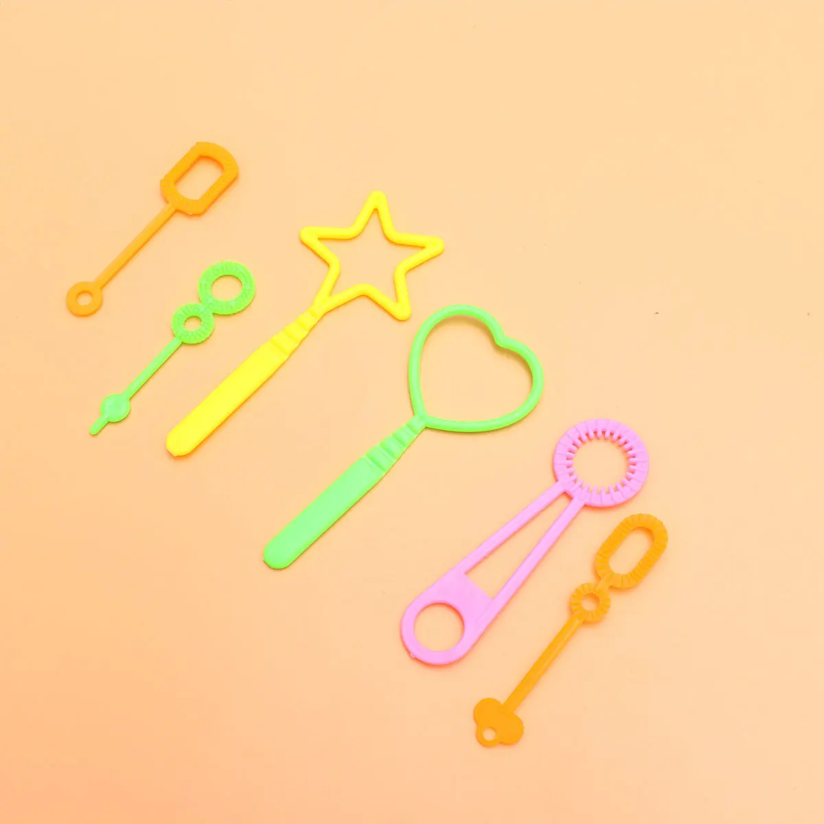 Ensemble de bâtons à bulles de crabe, 16 pièces, bulle multi-tailles pour enfants, Tube à bulles léger avec plateau, fête sur la plage en plein air