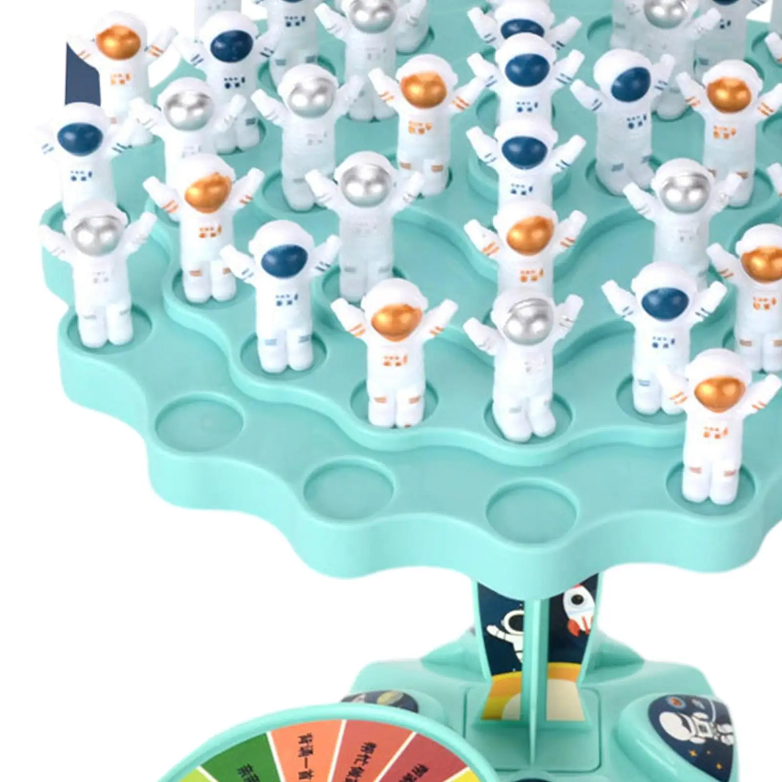 Juego de mesa de árbol equilibrado, juego de apilamiento de escritorio, juguete educativo de conteo para jardín de infantes, juego de equilibrio de dos jugadores para fiestas