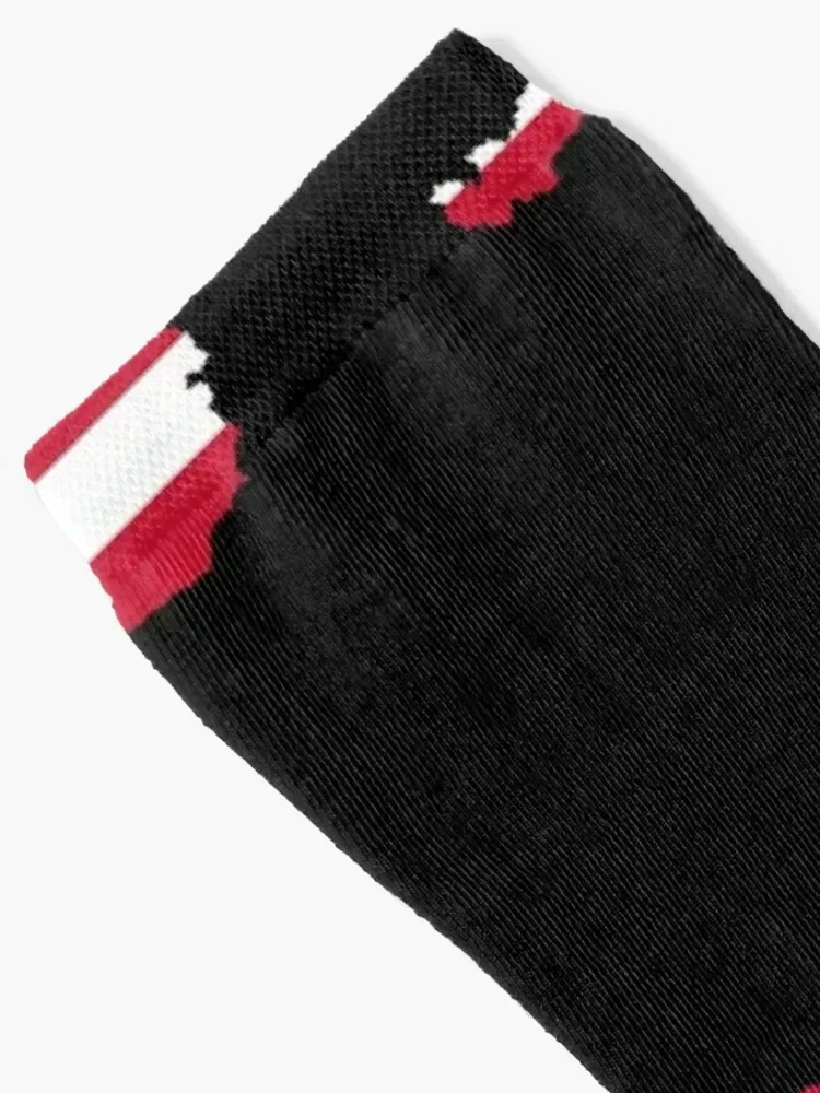 Austria flag map Socks hip hop compression professional running with print Socks Women Men's