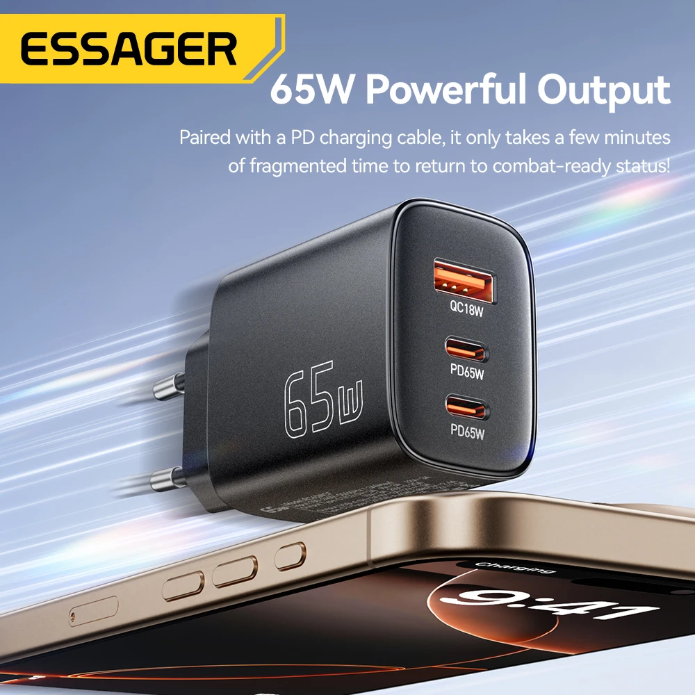 Essager 65W Gan Cha… - image