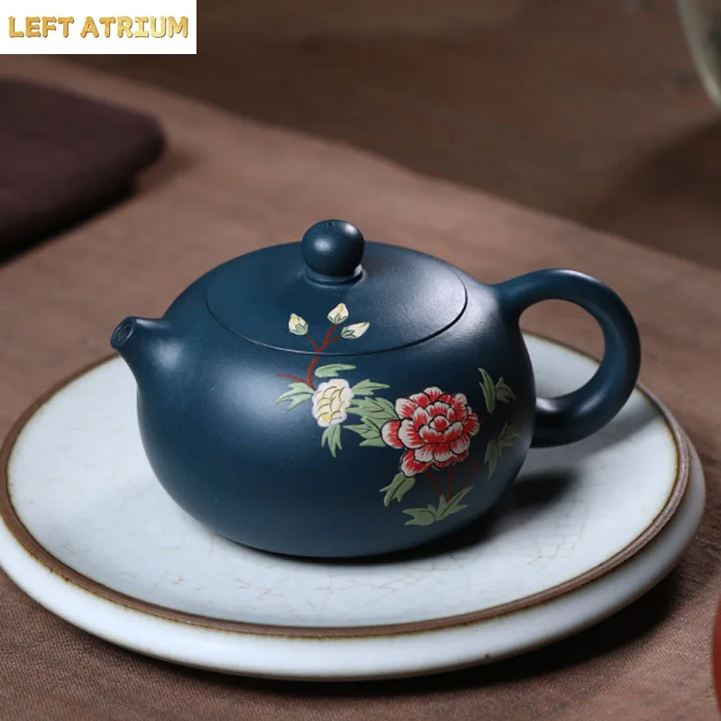 

320ml Purple Clay Teapot Kung Fu Teapot Afternoon Tea Pot Kettle Filter Pot Teaware Portable Single Pots Tea Infuser Teakettle