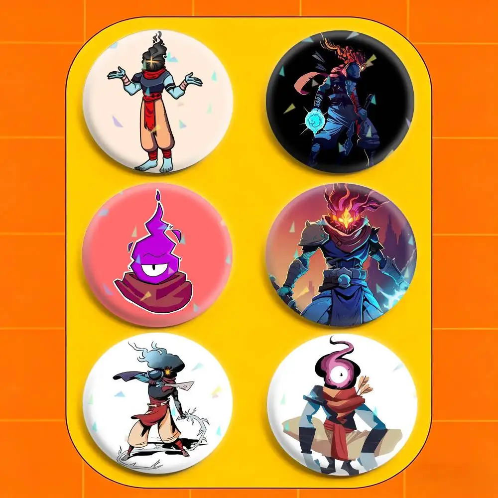 

D-Dead Cells Game Badges Niche Design Brooch for Backpack Lapel Pins Creative Accessories