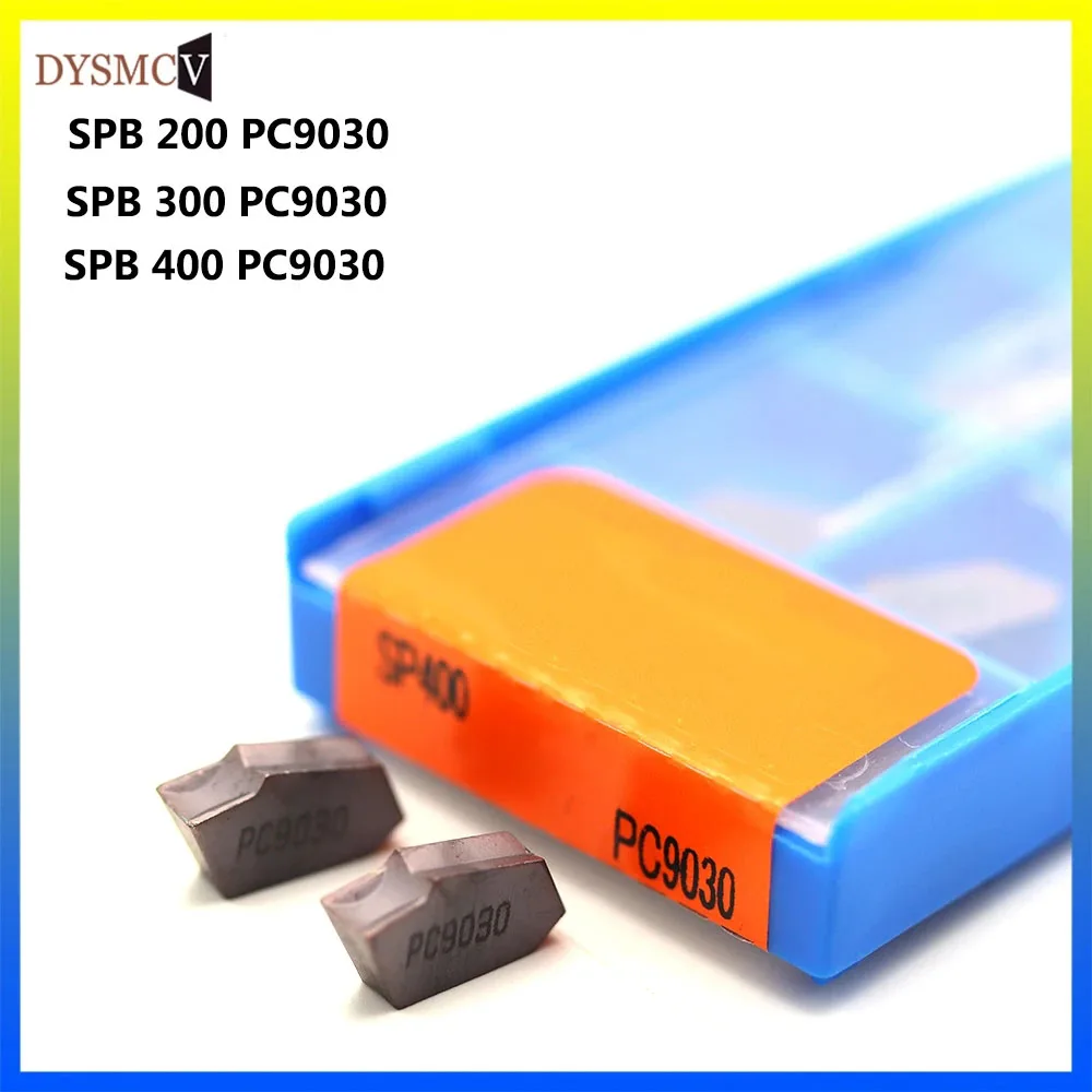 Imagem -03 - Sulcando o Carboneto Insere a Ferramenta de Giro do Cortador do Torno Grooving Off Tools Sp200 Sp300 Sp400 Pc9030 Nc3020 Nc3030