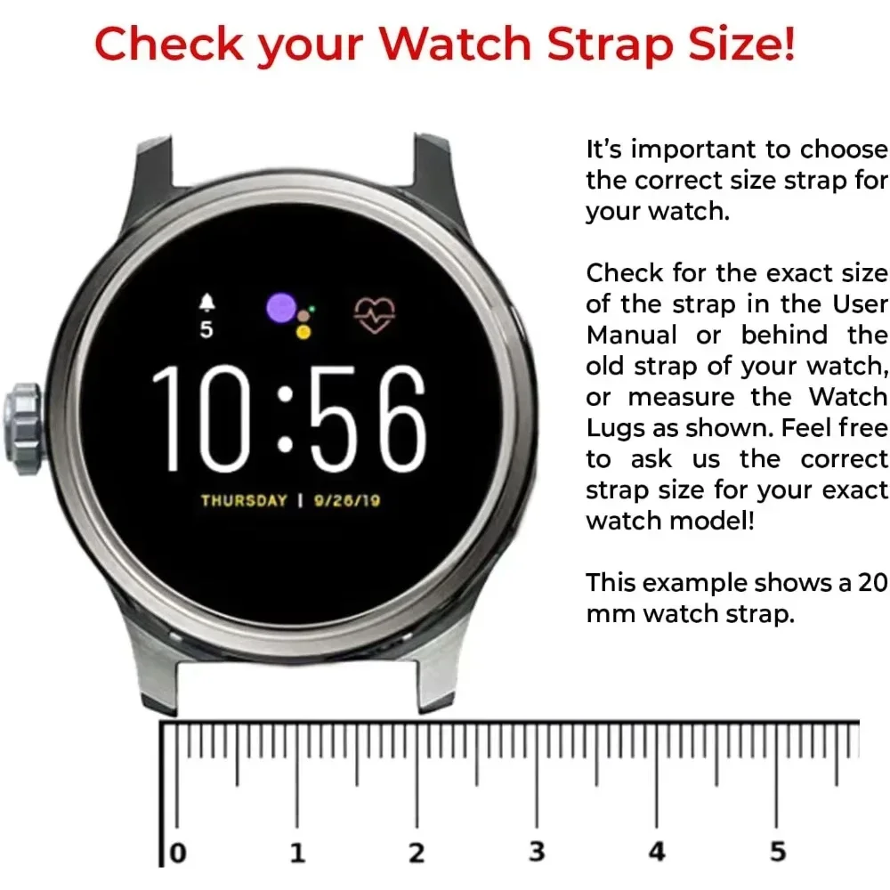 Ocean Silicone Strap For Samsung Galaxy Watch 7 6 5 4 Band 40mm 44mm Classic/Gear S3 20mm 22mm Bracelet For Amazfit GTS 2 3 4