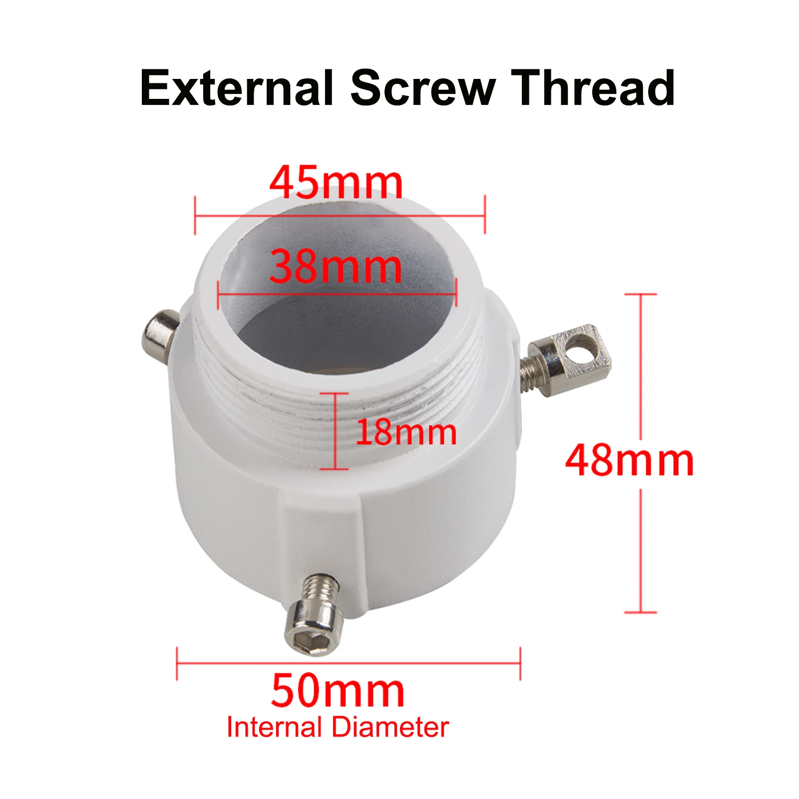 New Hoisting Quick Connector Ball Head Camera Monitoring Bracket Mounting Adapter High Speed Dome PTZ Camera Transfer Holder