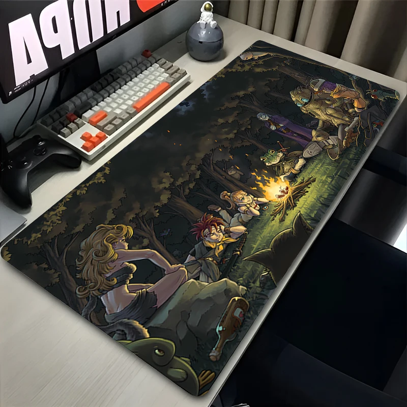 Mouse pad escritório computador c-crona t-trigger tapete de mesa teclado portátil acessórios de jogos mousepad antiderrapante mouse pad