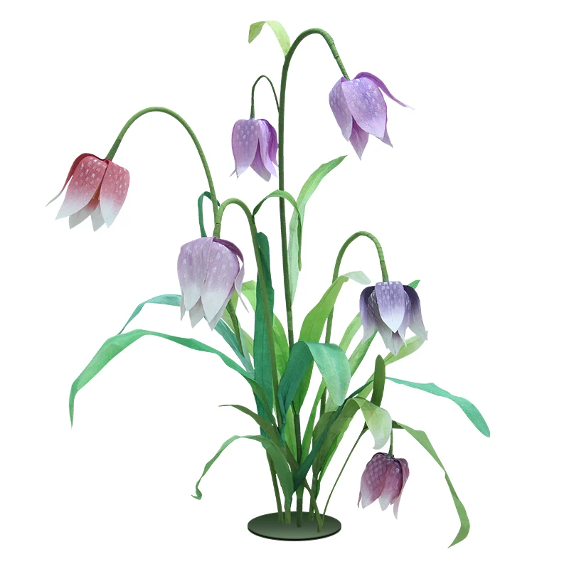 Artificial giant simulated paper Fritillaria flower