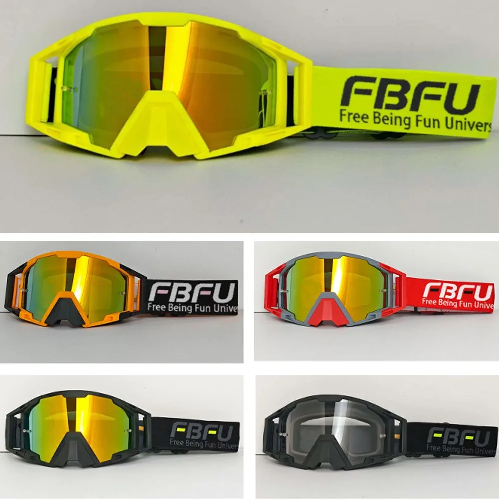 

Motorcycle Universal Riding Goggles Windproof Dustproof Sandproof Comfort Fit Outdoor Motorbike Accessories