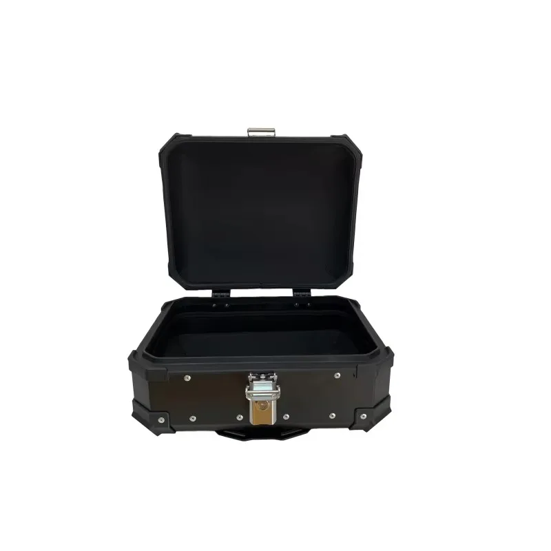 25L Two Lock Top Back Cushion Led Fog Light Carrier Boxes for Slim Boxpet Box Gv air Filter Utility Motorcycle Tail Box