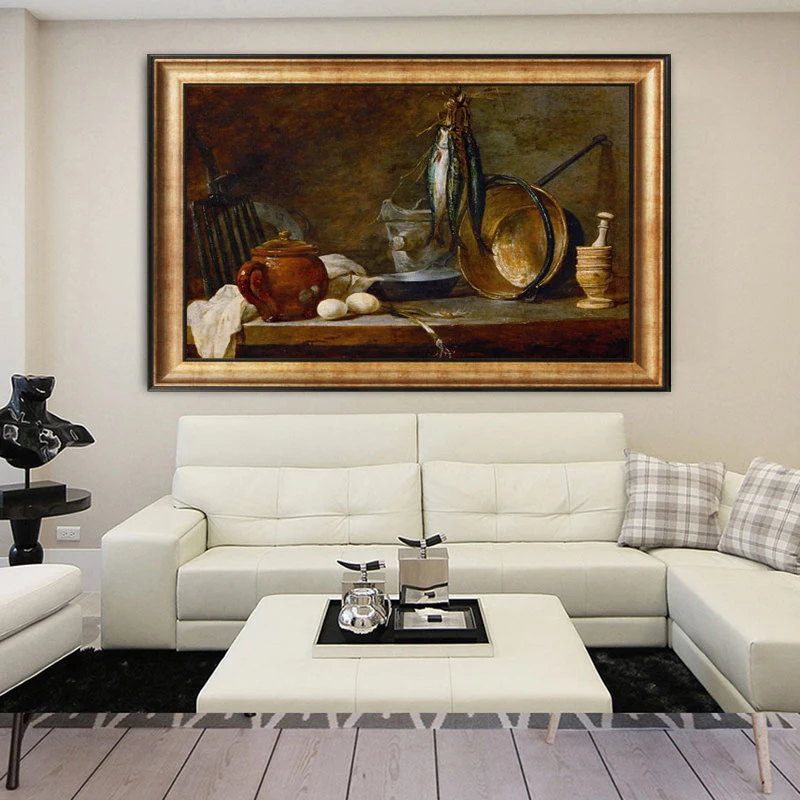 مطبوعات قماشية عتيقة 《مدربين》 لوحة زيتية شهيرة جدار فني كلاسيكي صورة ديكور لغرفة ديكور المنزل #6