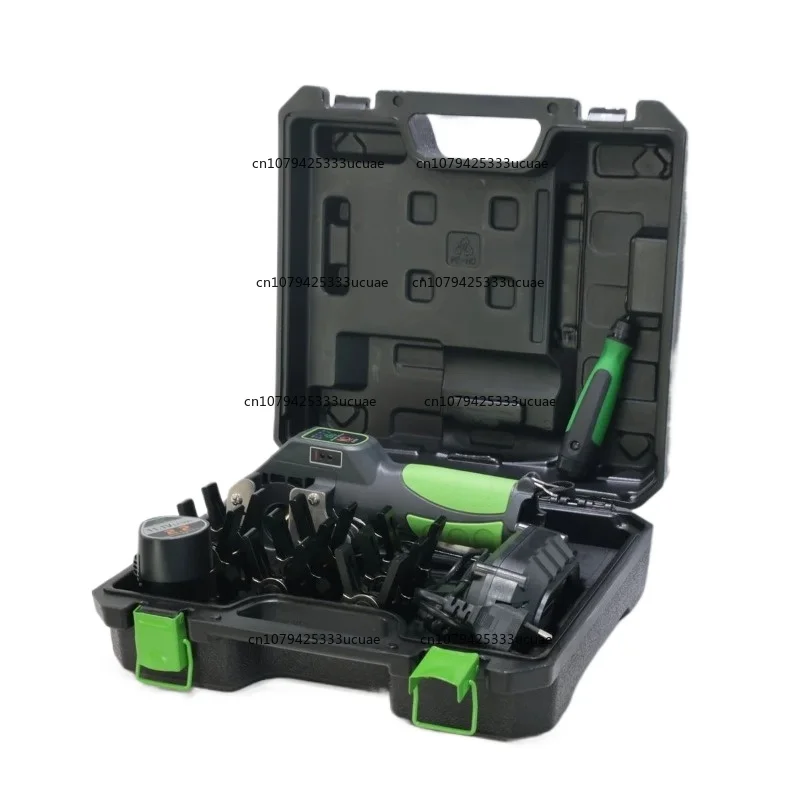 Fast ST-E900AM Electric 45° Tube Flaring Tool Kit Copper Pipe Expander with Battery & Case for HVAC Install Repair