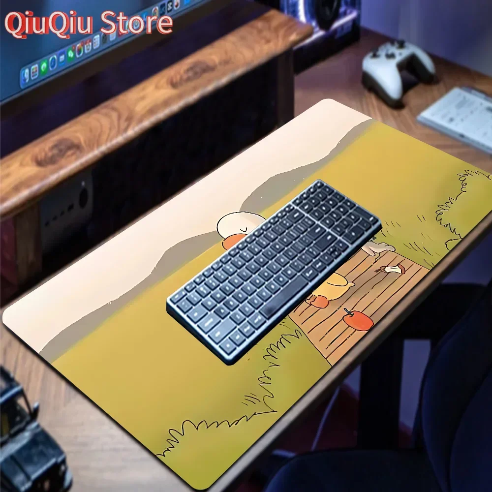 

Cartoon Duck Mousepad Mousepad New Arrivals Large Gaming Mousepad L XL XXL Gamer Mouse Pad Size For Keyboards Mat