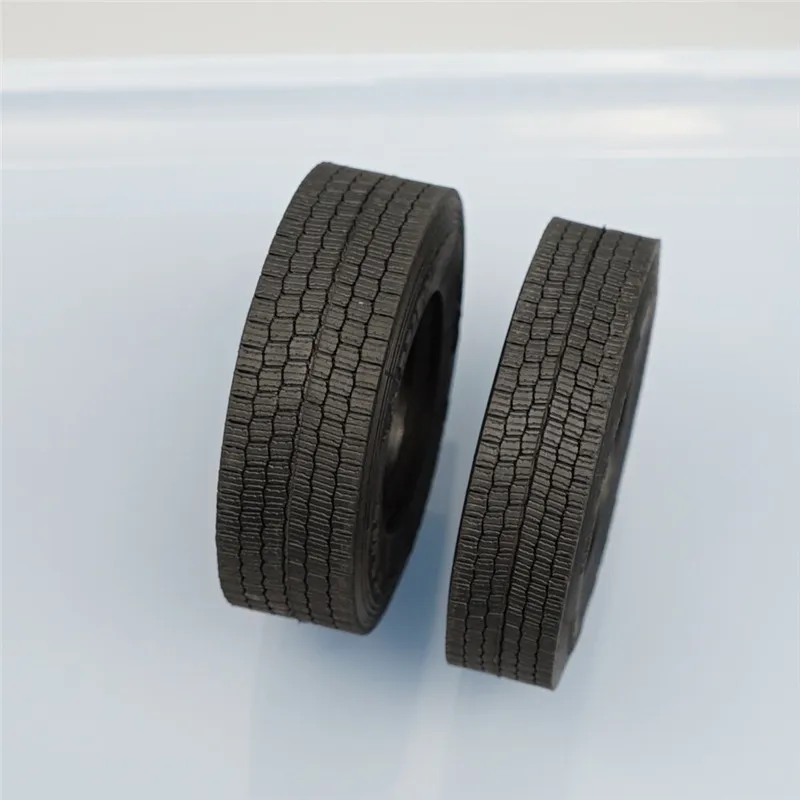 Simulation tire highway tire N2 for 1/14 Tamiya RC Dump Truck Tipper Trailer SCANIA 770S VOLVO BENZ MAN TGX Car Accessories