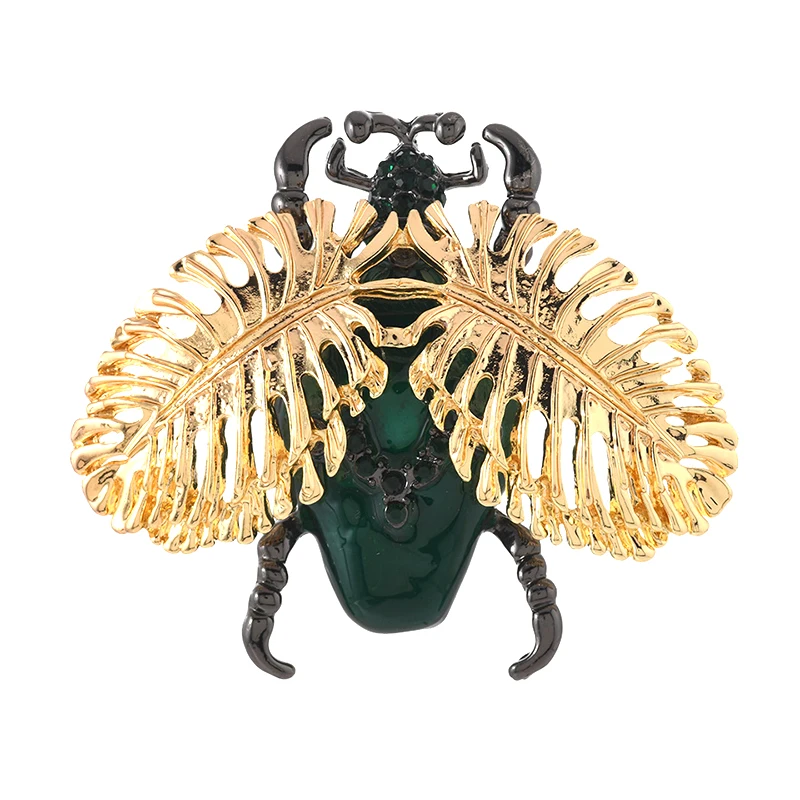 بندقية العثة السوداء دبابيس الرجال النساء للجنسين موضة الحشرات بروش دبابيس شخصية الهيب هوب روك مجوهرات معطف الملحقات