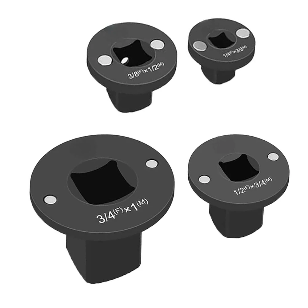 Juego de adaptadores de enchufe de perfil bajo para controlador de impacto, herramienta eléctrica profesional de 3/4 a 1 pulgada, 1/2 a 3/4 3/8 a 1/2