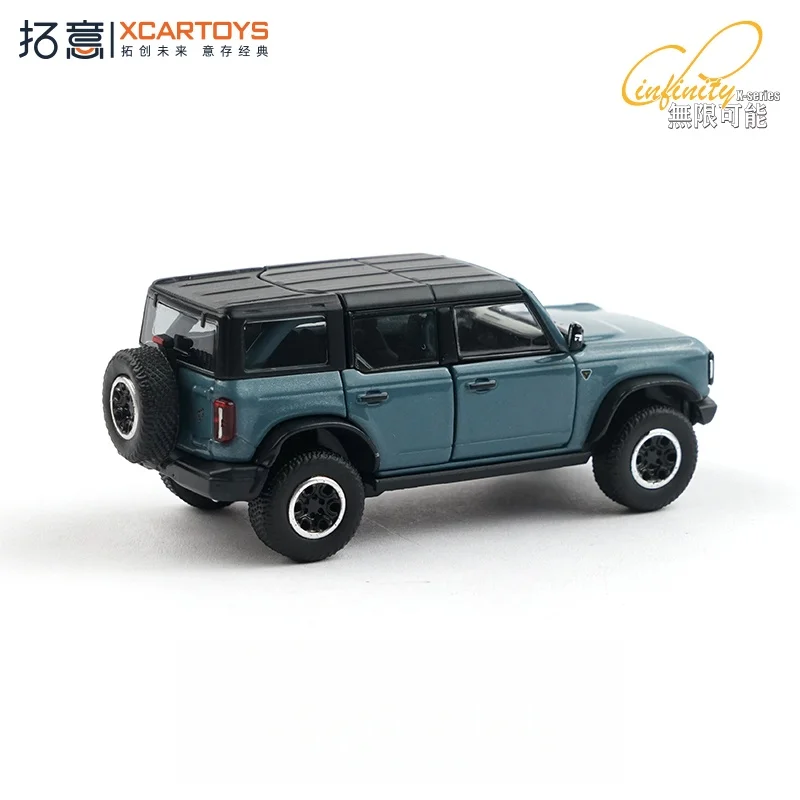 Xcartoys 1/64 alloy sixth-generation Bronco collectible ornament off-road vehicle model
