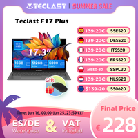 Teclast F17Plus 17.3 inch Laptop Intel N95 16GB RAM 512GB SSD Windows 11 Notebook 180° Flip Computer Backlit Keyboard mini-HDMI