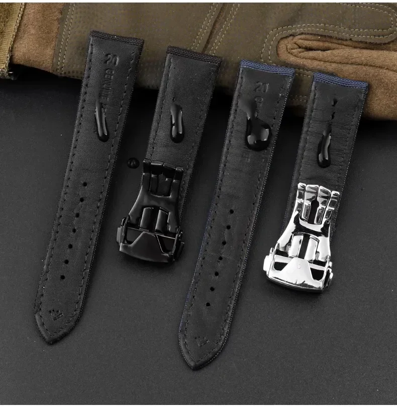 19 مللي متر 20 مللي متر قماش النايلون الساعات ل أوميغا ساماستر 300 Speedmaster AT150 أوميغا Speedmaster سلوبي 310.32 سلسلة حزام النايلون #3