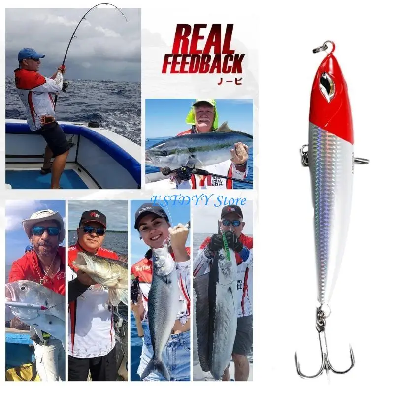 

G6DE 190mm 86g Crankbait Baits Fishing Lures Floating Swimbait Wobbler Hard Baits