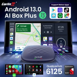 CarlinKit Android 13 Magic Box Wireless Carplay Android Auto per Netflix per Youtube Android Car Play Video Box QCM6125 Smart BT