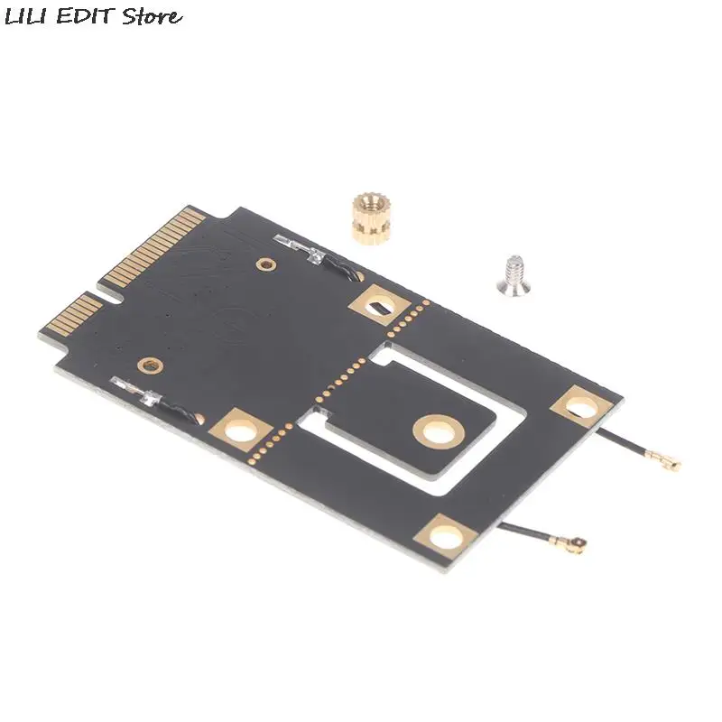 M.2 ngff para mini pci-e (pcie + usb) adaptador para m.2 wifi bluetooth sem fio wlan