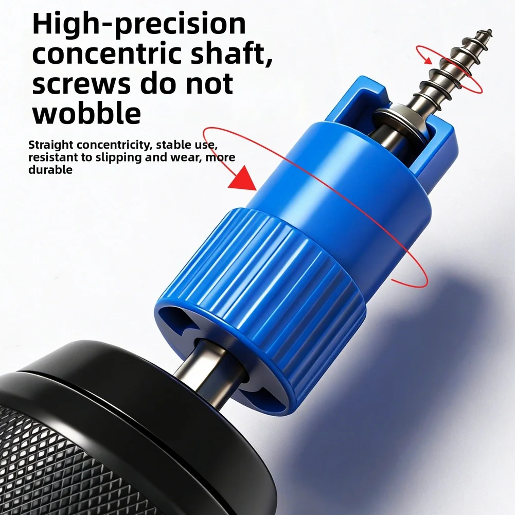 1Pcs Chromium Vanadium Steel Spring Chuck With Magnetic Core For Dependable Performance In Mechanical Assembly Tasks