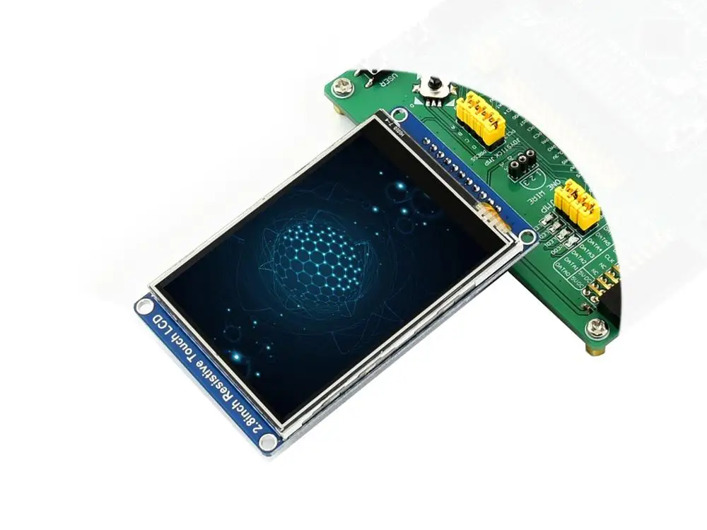 Waveshare 2.8inch 320*240 Pixels IPS LCD, Resistive Touch, SPI Interface