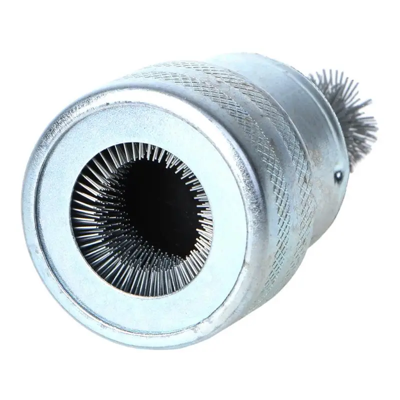 1Pc High Quality Practicality Car Vehicle Silver Battery Post Terminal Cleaner Tool Stainless Steel Brush U90C