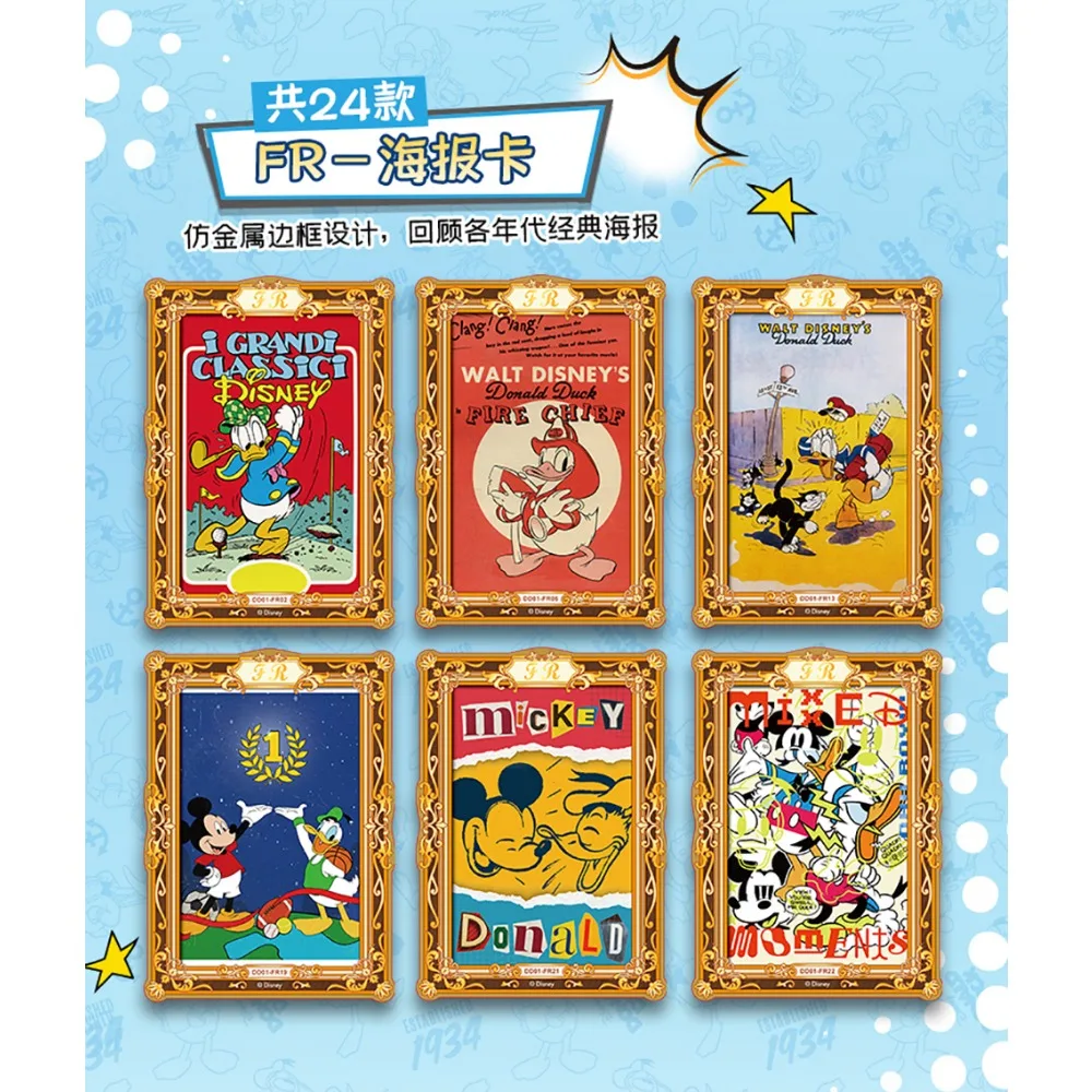 Genuine Card.fun Donald Duck Card For Children Easy And Funny Cartoon Personal Signature Limited Game Collection Card Kids Toys