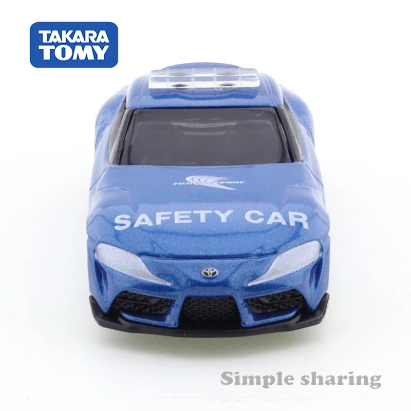 Takara Tomy Tomica No.87 Toyota GR Supra Fuji International Speedway (FISCO) Veiligheidsauto Motorvoertuig Diecast Metaalmodel