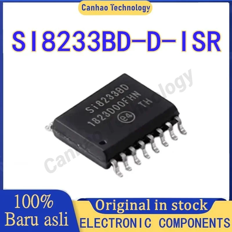 5PCS SI8233 SI8233BD-D-ISR SI8233BD-D SI8233BD IC Chip SOP-16 100% New Original in stock