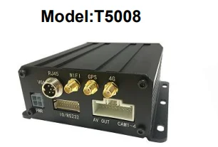 For JT808   Protocol Full HD 4G GPS WIFI 4CH 5CH MDVR CMSV6 Platform for Heavy Duty Truck School Bus