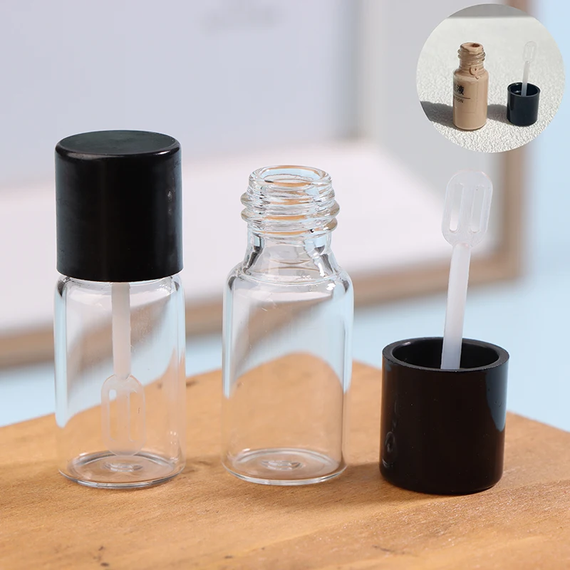 3ml Liquid Foundation Subpackage Bottle Thickened Glass Bottles Non Fragile Portable Travel Cosmetics Subpackage Tools