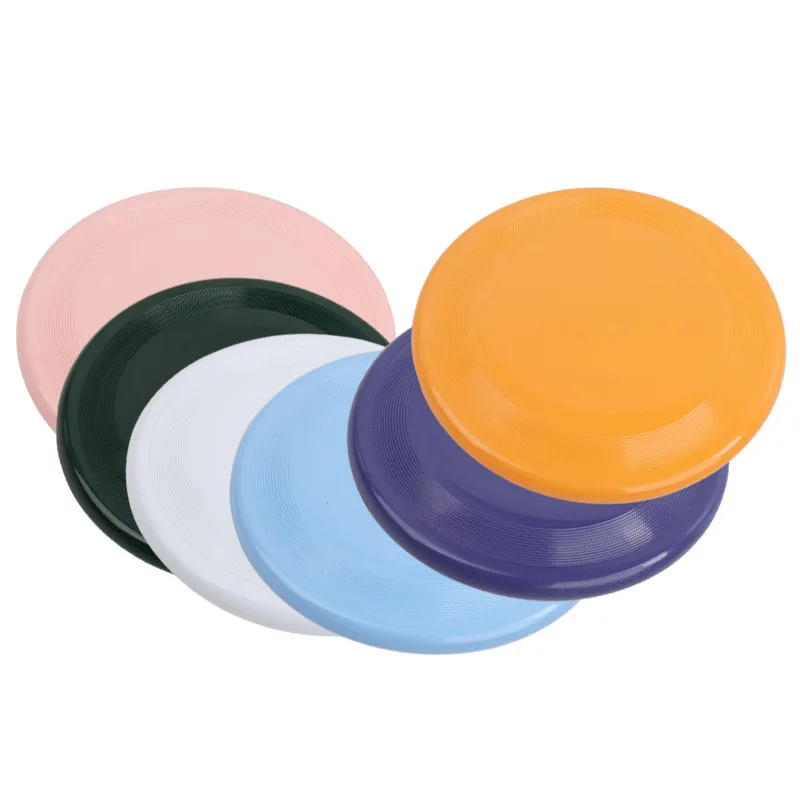 Durable Dog Customized PE Material 23cm Flying Discs Outdoor Dog Kids Adults Camping Games Summer Beach Sports Toys Frisbeed