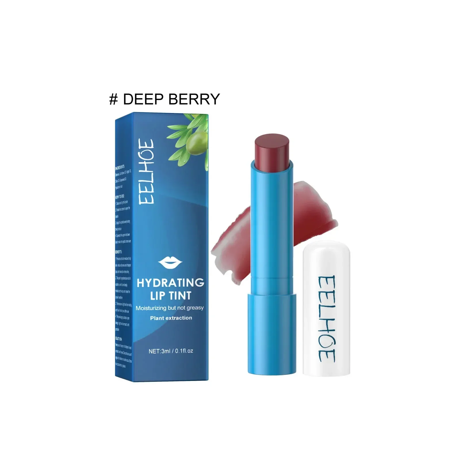 

Hydrating Lip Balm Tint Long Lasting Moisturizing Lips Plumper Nourishing Smoothing Anti-Cracking Lips Makeup Lip Gloss