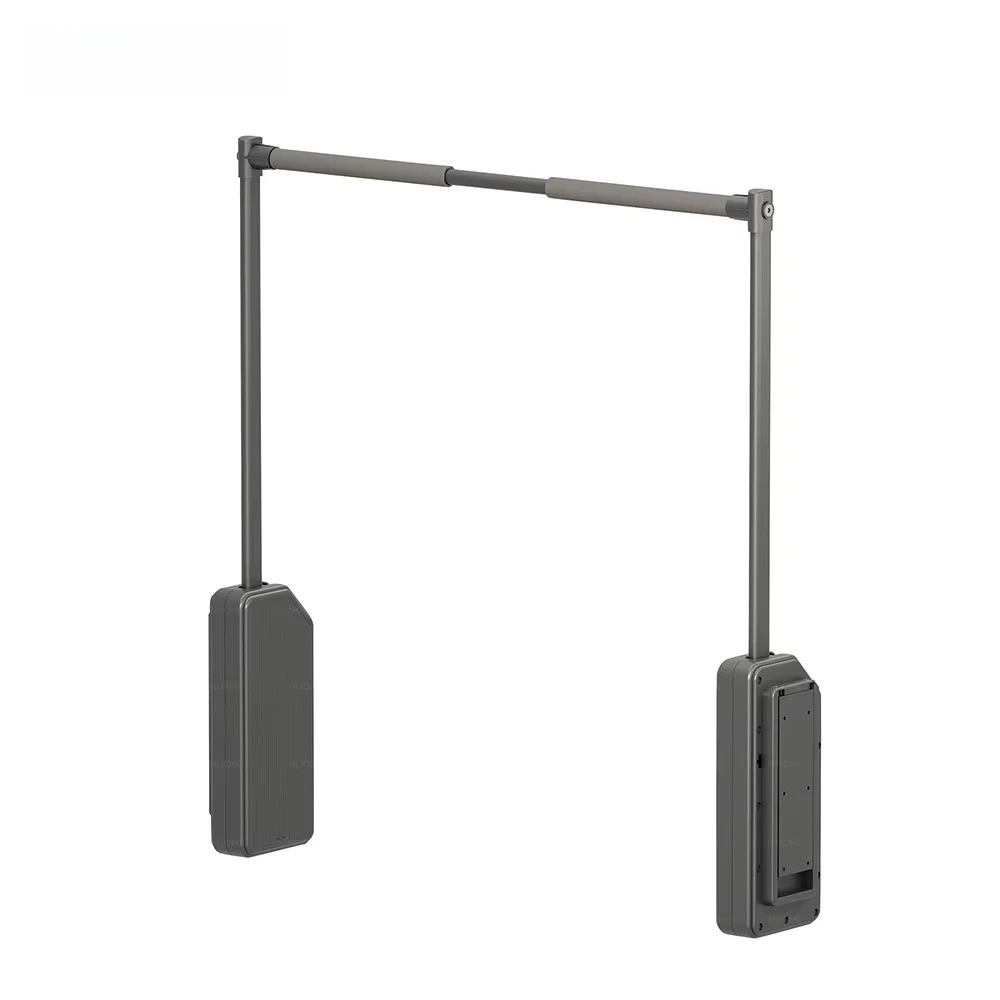 Electric Control Lifting Hanger Metal Hanging Rail Bedroom Hardware Wardrobe Clothes Lift  Pull Down Clothes Rail