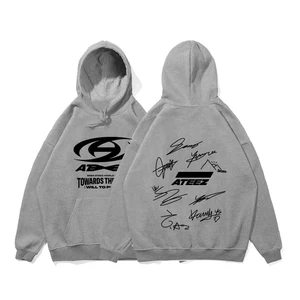 Ateez-Erkekler ve kadınlar için kapüşonlu Kpop sweatshirt, müzik tutkunu için en iyi aksesuar, 8 marka, dünya Ep'sinde 1 takım. Oran 2024-Sıcak 8 en çok satan giyim ateez-no. 3