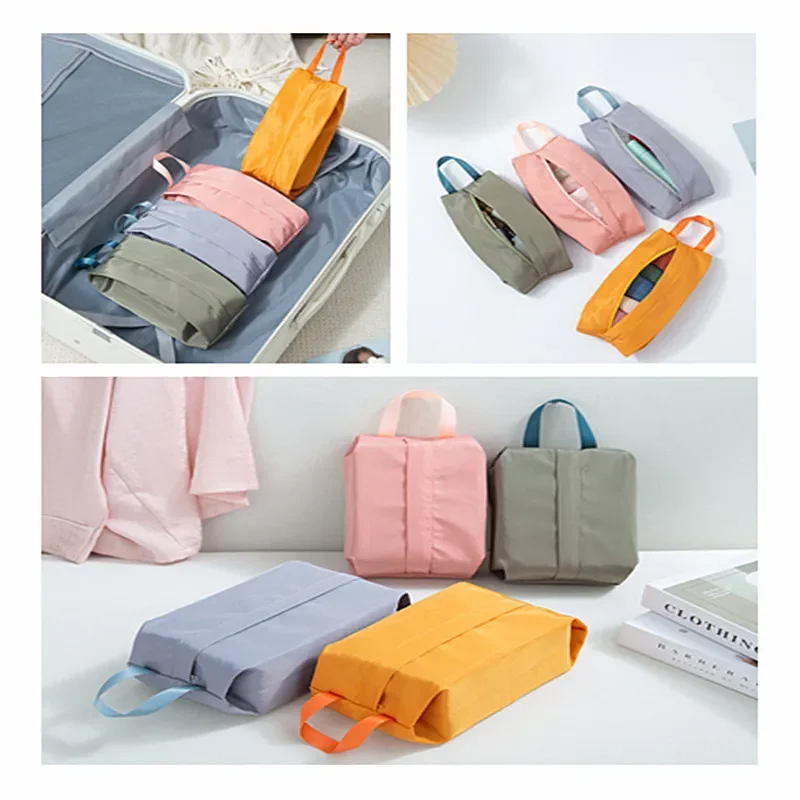 1-10PCS Socks and Underwear Storage Bag New High Capacity Portable Travel Sorting Small Bag Folding Hand Wash Cloth Makeup Bag