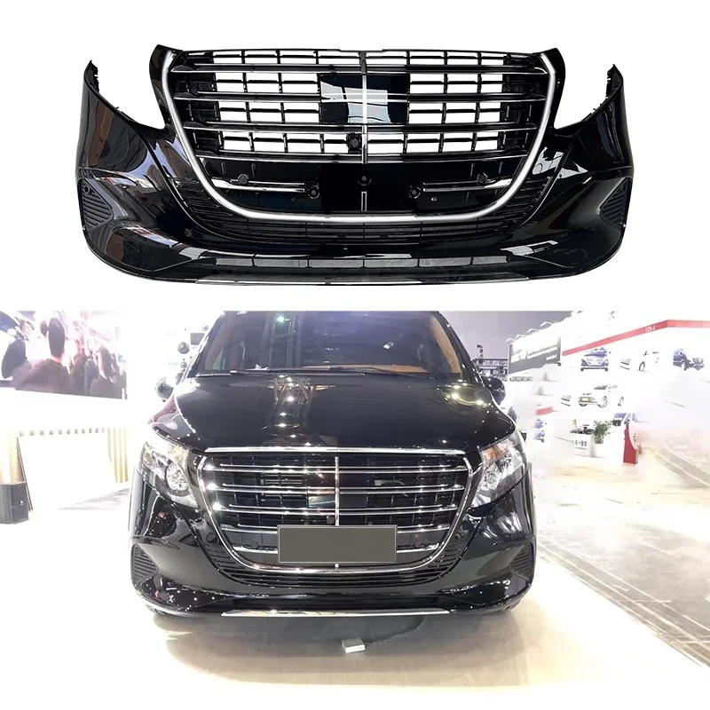 Led Grille Front bumper Assembly for Mercedes Benz vito V300 2024 2025 modified Body kit Car accessories