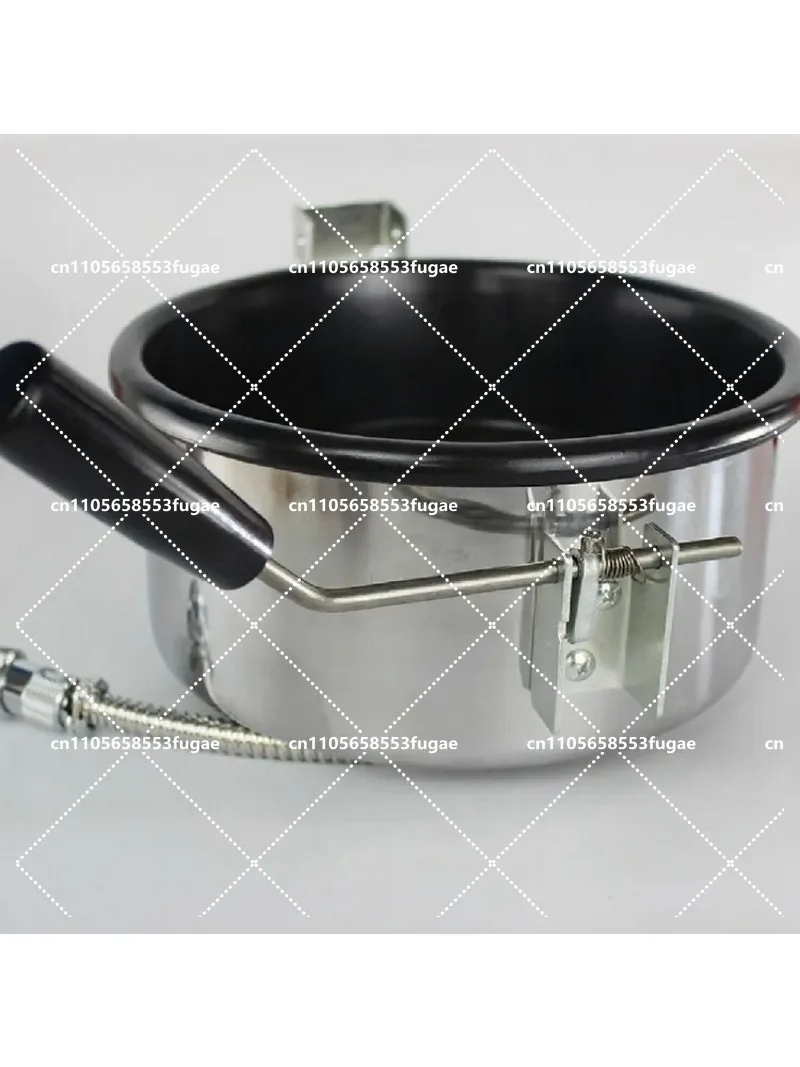 Stainless Steel 8oz Popcorn Popper Pot Replacement Part for Home Theater Commercial Machines